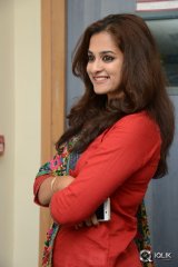 Nanditha at Shankarabharanam Movie Promotion